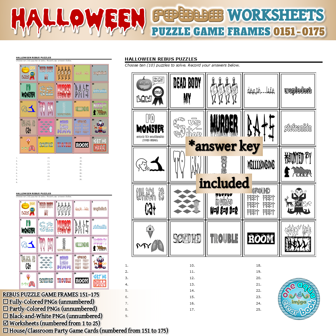 288 Free Printable Rebus Puzzles With Answers ESL Vault Worksheets Library