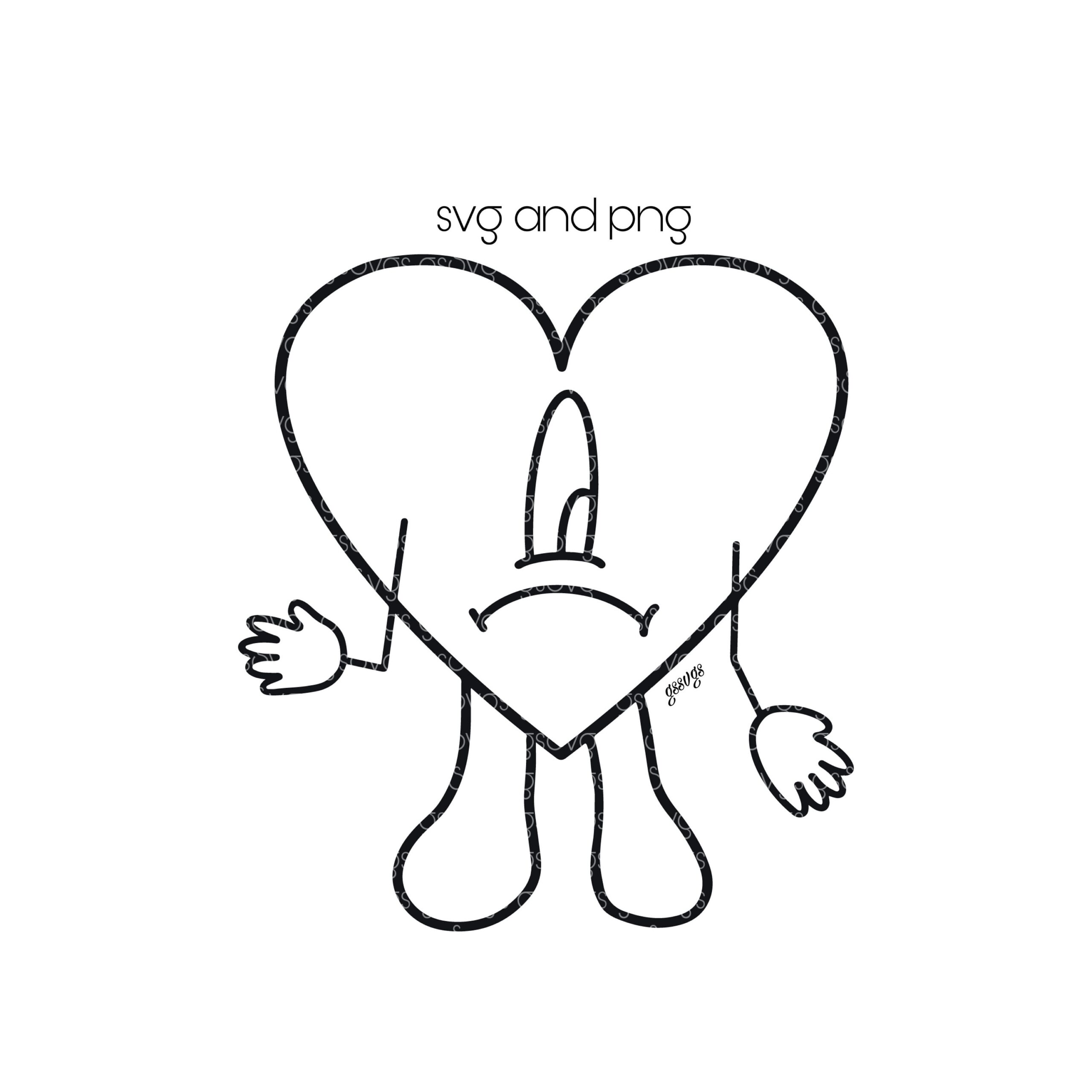 100 Bad Bunny Heart Wallpapers Wallpapers