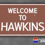 Buy Hawkins Plastic Sign 00046 Online In India Etsy