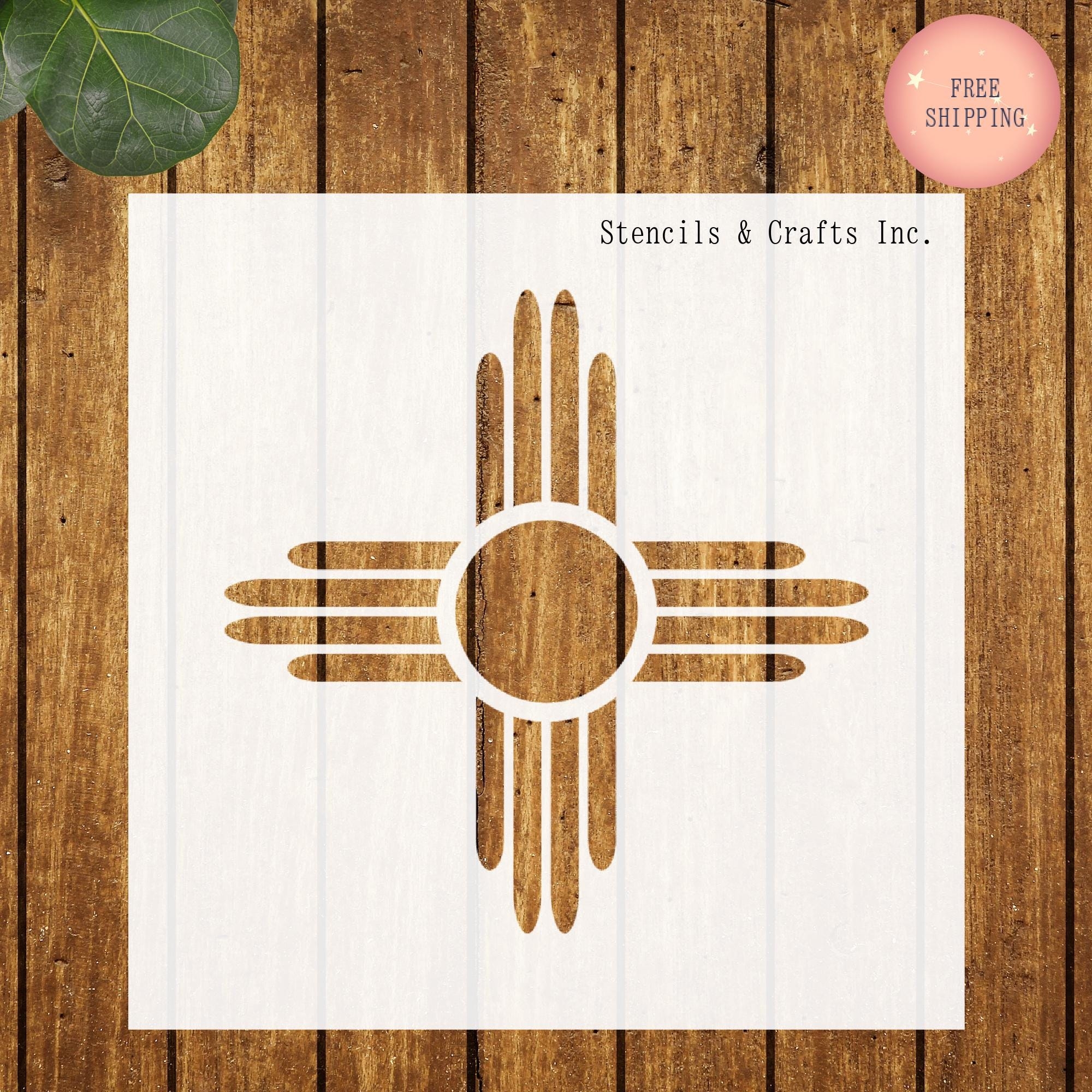 DIY Stencil Southwest Pattern Wall Stencil 4 5 Inch Reusable Craft Stencil For DIY DIY Craft Stencil