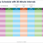 Free Weekly Schedule Templates For Excel