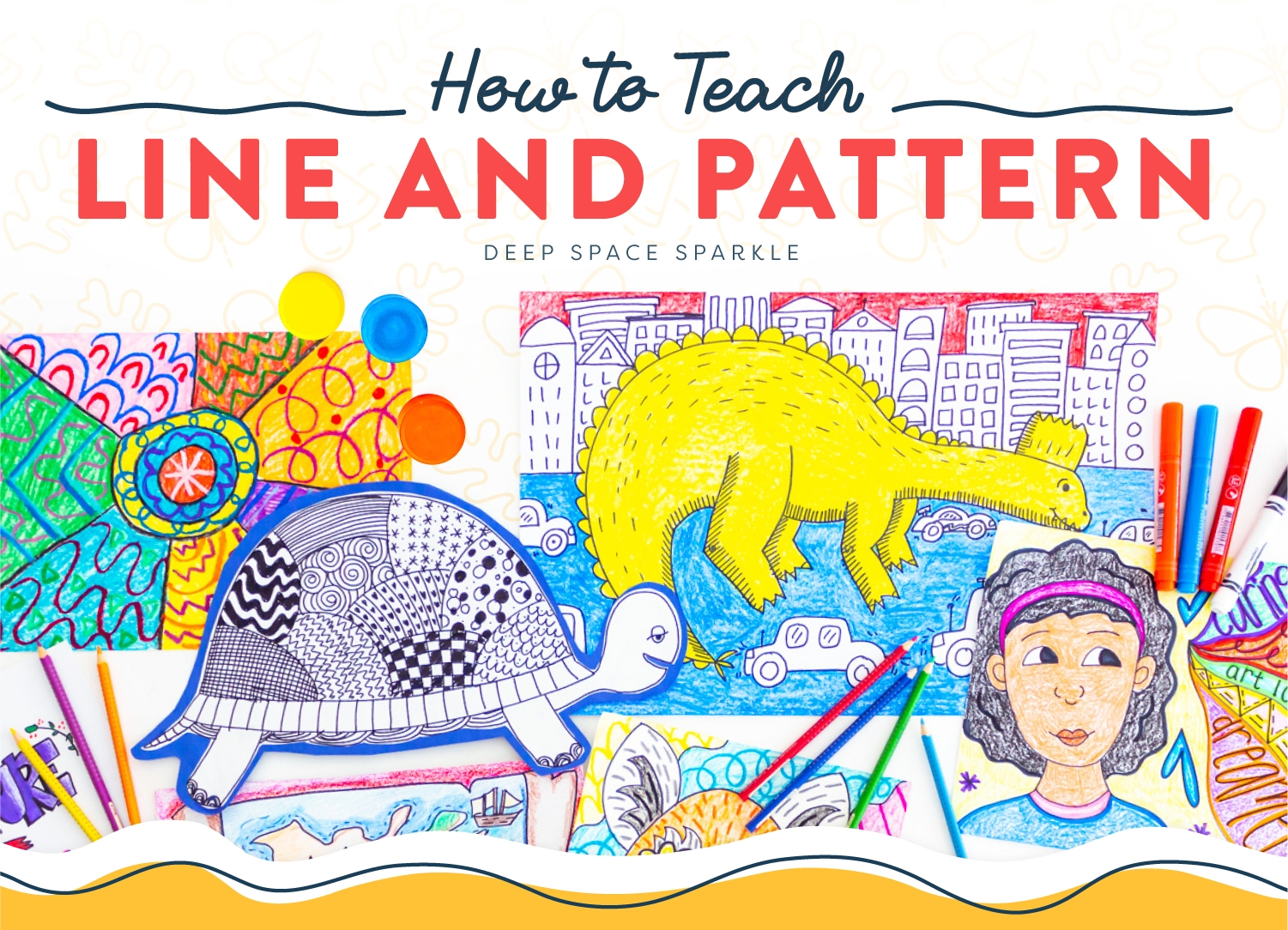 How To Teach Line Pattern Elements And Principles Of Design Deep Space Sparkle