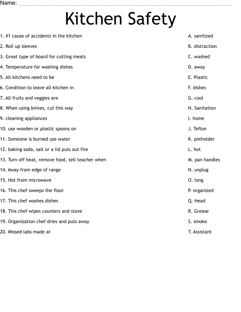 Fire Safety Quiz Worksheet For Kids Study