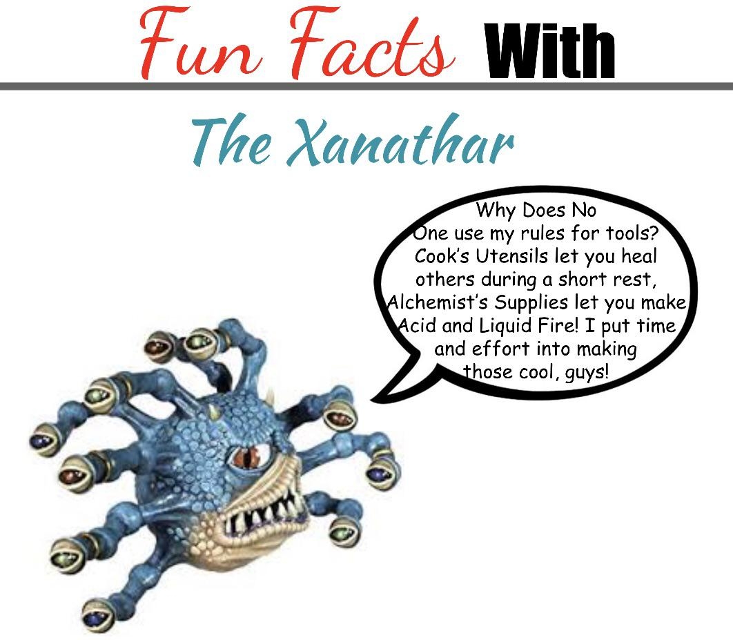 One Of The Lost Gems Of Xanathar s Guide R dndmemes