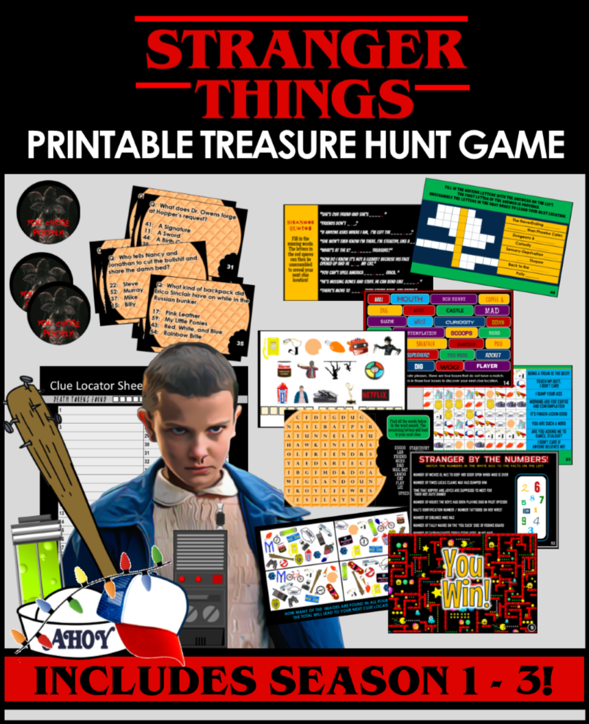 Stranger Things Party Games And Ideas